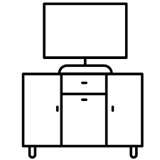 Cabinet Generic Detailed Outline Icon