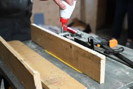 wood beam installation guide setting