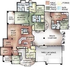 Mediterranean Contemporary House Plans