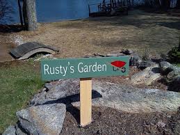 Custom Garden Stake Sign Personalized