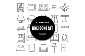 Furniture Icon Set Icons Bundle 322615