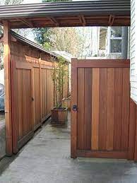 Japanese Style Driveway Gates And Fence