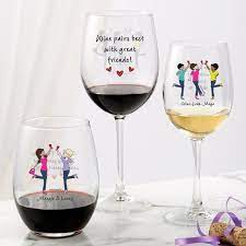 Personalized Wine Glass Gifts For Wine