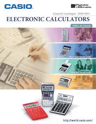 Electronic Calculators Casio
