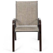 Metal Sling Outdoor Dining Chair