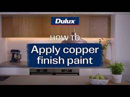 How To Apply Copper Finish Paint