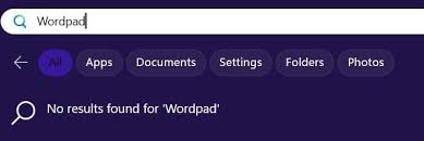 Wordpad App Has Been Deprecated In