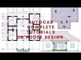 Autocad Complete House Plan Tutorial