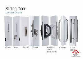 Sliding Door Lock Set