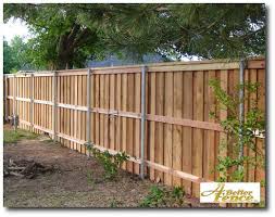 Decorative Privacy Fence With Full Trim