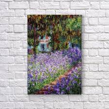 Claude Monet Print Canvas Wall Art