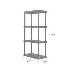 Iris Plastic Rack Shelf With 4 Medium