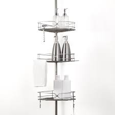 Bino Tension Pole Corner Shower Caddy