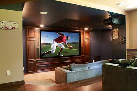 Basement Theater And Rec Room