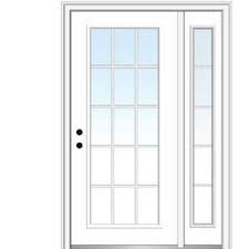 Mmi Door 53 In X 81 75 In Clear Glass