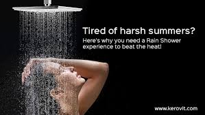 Rain Shower Experience To Beat The Heat
