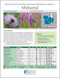 Pollinator Friendly Native Plant Lists