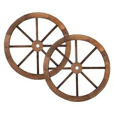 Wagon Wheel Table Set