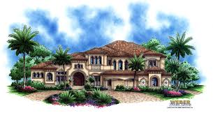 Mansion Home Plans From Mediterranean