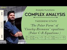 The Polar Form Of Cauchy Riemann