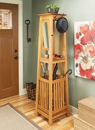 Hall Tree Woodworking Project
