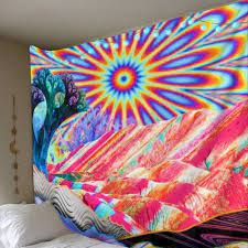 Psychedelic Mountain Tapestry At Rs 350