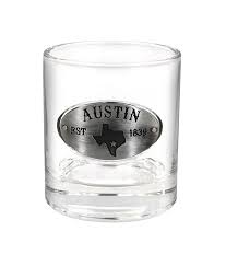 Austin Whiskey Glass Americaware