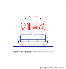 Interior Design Idea Sofa Icon