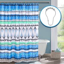 Boho Waterproof Shower Curtain