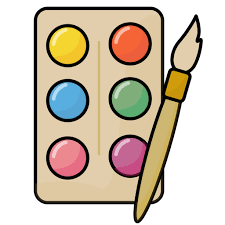 Watercolor Generic Outline Color Icon