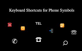 How To Type Phone Symbols With Keyboard
