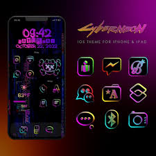 Cyberpunk Ios Theme Ios Icons Android