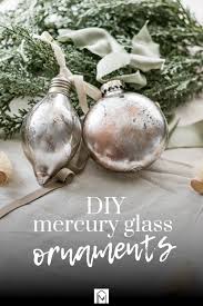 How To Make Easy Faux Diy Mercury Glass