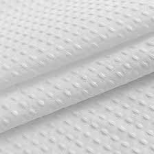 Long Waffle Weave Shower Curtain