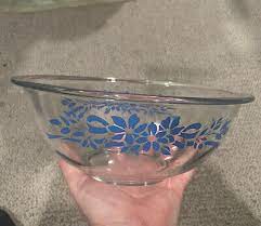 Vintage Pyrex 2 5l Clear Glass With