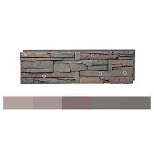 Genstone Faux Stacked Stone Panel Keystone