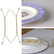Golden Plate Hangers Stainless Steel