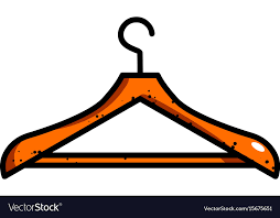 Cartoon Image Of Hanger Icon Royalty