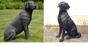 Black Lab Statue Famous Dog Statues