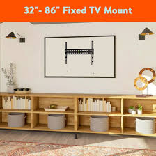 Onn Fixed Tv Wall Mount For Tvs 32 To