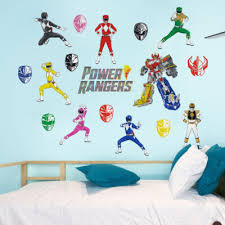 Power Rangers Wall Sticker Pack