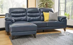 Scs Living Conlon Leather 4 Seater Sofa