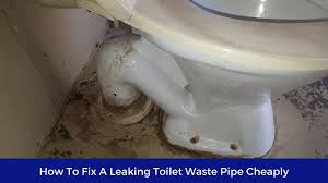 How To Fix A Leaking Toilet Waste Pipe