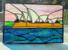 Sydney Opera House Stained Glass Panel