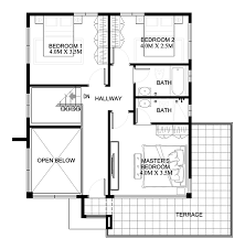 Modern House Two Story With 4 Bedrooms