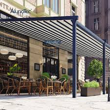 Design Waterproof Restaurant Pvc Awning