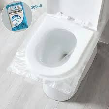 Plastic Oval White Toilet Seat Cover At
