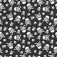 Skull And Crossbones Seamless Pattern