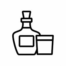 Drink Glass Tequila Whiskey Icon