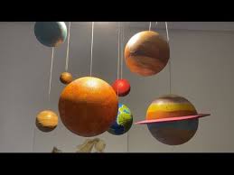 Solar System Model For Science Fair